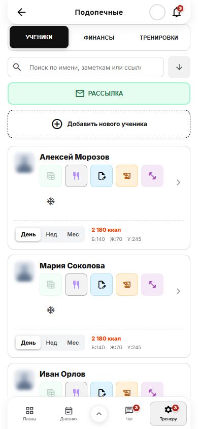 Список клиентов